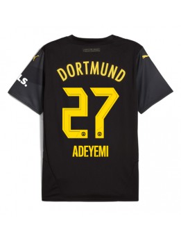 Borussia Dortmund Karim Adeyemi #27 Auswärtstrikot 2024-25 Kurzarm